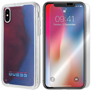 Etui Do Iphone X Guess Glow In The Dark + Szkło 9h