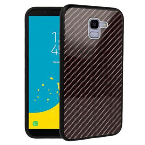 Etui Do Galaxy J6 2018 Sm-j600 Case Glass Carbon