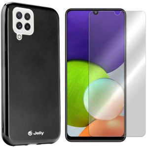Etui Do Samsung Galaxy A22 4g Pokrowiec Gel +szkło