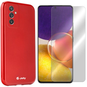 Etui Do Samsung Galaxy A82 Pokrowiec Gel + Szkło