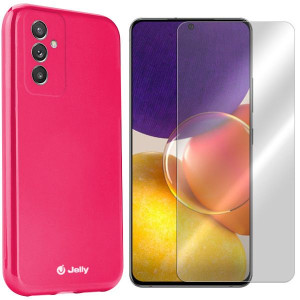 Etui Do Samsung Galaxy A82 Pokrowiec Gel + Szkło