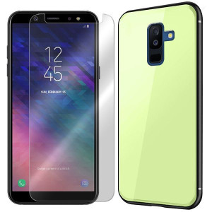 Etui Do Sam Galaxy A6 Plus 2018 Glass Case + Szkło