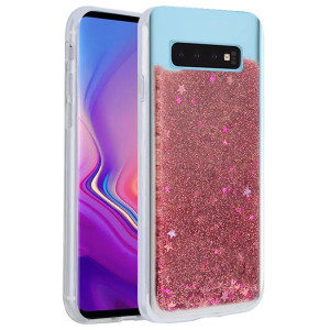 Etui Do Sam Galaxy S10+ Plus G975 Gwiazdki Brokat