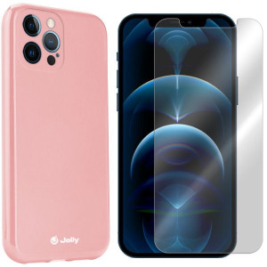 Etui Do Iphone 12 Pro Max Pokrowiec Gel + Szkło 9h
