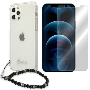 Etui Do Iphone 12 Pro Max Guess Pokrowiec + Szkło