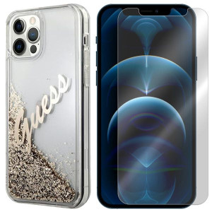 Etui Do Iphone 12 / 12 Pro Guess Pokrowiec + Szkło