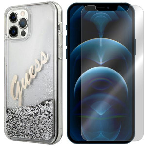 Etui Do Iphone 12 / 12 Pro Guess Pokrowiec + Szkło