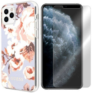 Etui Do Iphone 11 Pro Case Guess Hardcase + Szkło