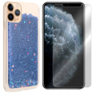 Etui Do Iphone 11 Pro Pokrowiec Brokat + Szkło 9h