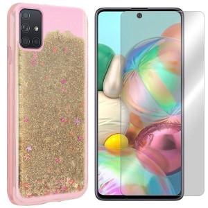 Etui Do Samsung Galaxy A71 Sm-a715 Brokat + Szkło