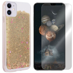 Etui Do Iphone 12 Pokrowiec Case Brokat + Szkło 9h