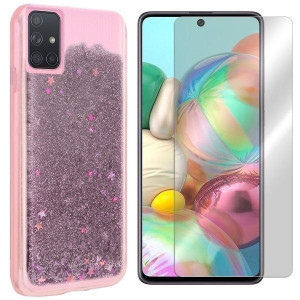 Etui Do Samsung Galaxy A71 Sm-a715 Brokat + Szkło