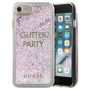Etui Do Iphone 8 Guess Liquid Glitter Party Case