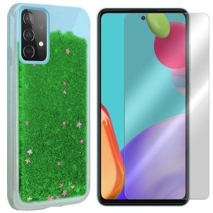 Etui Do Samsung Galaxy A52s 5g A528 Brokat + Szkło