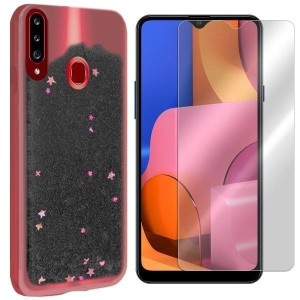 Etui Do Samsung Galaxy A20s Sm-a207 Brokat + Szkło