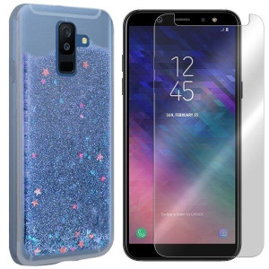 Etui Do Samsung Galaxy A6 Plus 2018 Brokat + Szkło
