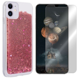 Etui Do Iphone 12 Pokrowiec Case Brokat + Szkło 9h