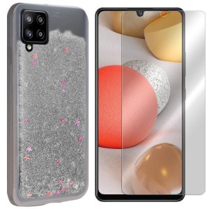 Etui Do Sam Galaxy A42 5g Sm-a426 Brokat + Szkło