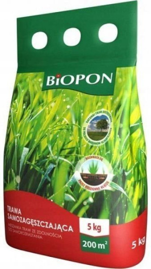 Trawa samozagęszczająca Biopon 5 kg