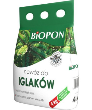 Nawóz do iglaków Biopon 4 kg