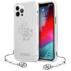 Etui Do Iphone 12 Pro Max Guess 4g Silver Charms
