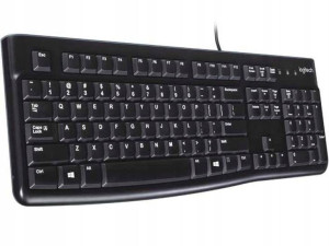 Klawiatura Logitech K120 Przewodowa Black Usb