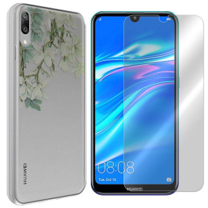 Etui Do Huawei Y7 Prime 2019 Jasmine + Szkło