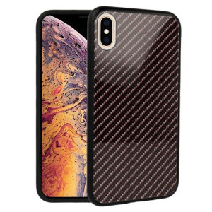 Etui Do Iphone Xs Max Case Pokrowiec Glass Carbon