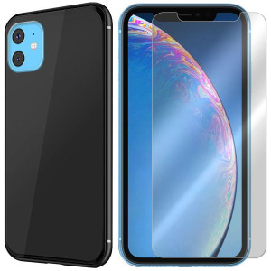 Etui Do Iphone 11 Case Pokrowiec Glass + Szkło 9h