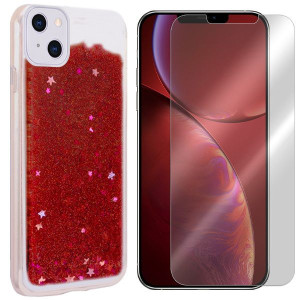 Etui Do Iphone 13 Pokrowiec Case Brokat + Szkło 9h