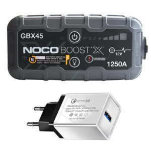 Noco Gbx45 Boostx Jump Starter 12v 1250a Gbx 45 + Ładowarka Sieciowa Gratis