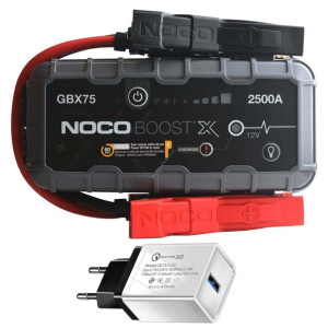 Noco Gbx75 Boostx Jump Starter 12v 2500a Gbx 75 + Ładowarka Sieciowa Gratis