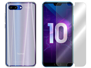 Huawei Honor 10 Etui Pokrowiec Obudowa Matt +szkło