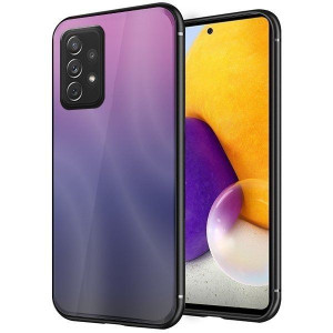 Etui Do Samsung Galaxy A72 Pokrowiec Glass Aurora