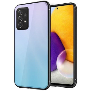 Etui Do Samsung Galaxy A72 Pokrowiec Glass Aurora