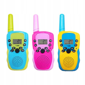 Walkie Talkie Dla Dzieci Krótkofalówka Zestaw 3szt