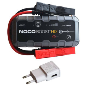 Noco Gb70 Genius Boost Hd Jump Starter 12v 2000a+ Ładowarka Sieciowa Gratis