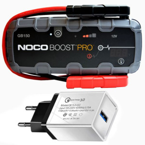 Noco Gb150 Genius Jump Starter 12v 3000a + Ładowarka Sieciowa Gratis