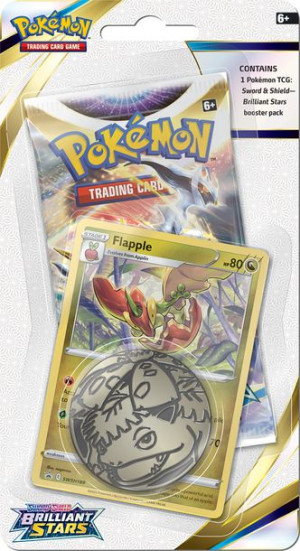 Pokemon Brilliant Stars Checklane Blister Flapple