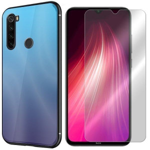 Etui Do Xiaomi Redmi Note 8t Glass Aurora + Szkło