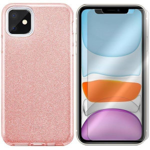 Etui Esr Makeup Glitter Do Iphone 11 Case + Szkło