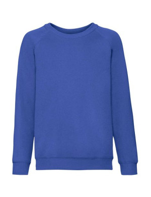 Fruit of the Loom Bluza dziecięca Classic Raglan 140 cm niebieski (51)