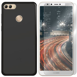 Etui Do Huawei Y9 2018 Pokrowiec Matt + Szkło 9h