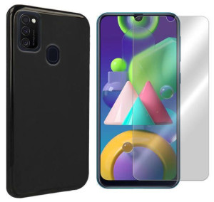 Etui Do Samsung Galaxy M21 Sm-m215 Matt + Szkło 9h