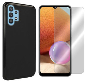 Etui Do Samsung Galaxy A32 4g Sm-a325 Matt + Szkło
