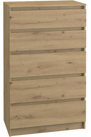 Komoda P5 Komoda (dąb artisan), komoda do pokoju, komoda loft