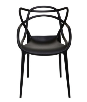 Krzesło Philippe Starck (czarne), designerskie krzesło do jadalni