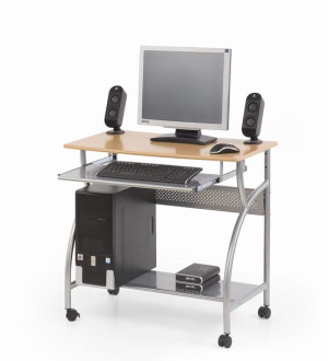 Biurko B6- mobilne biurko na kółkach, biurko do pokoju, gabinetu