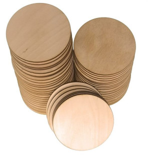 Drewniane Koła 8cm 50szt
