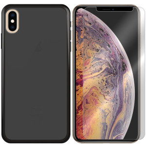 Etui Do Iphone Xs Max Pokrowiec Case Matt + Szkło